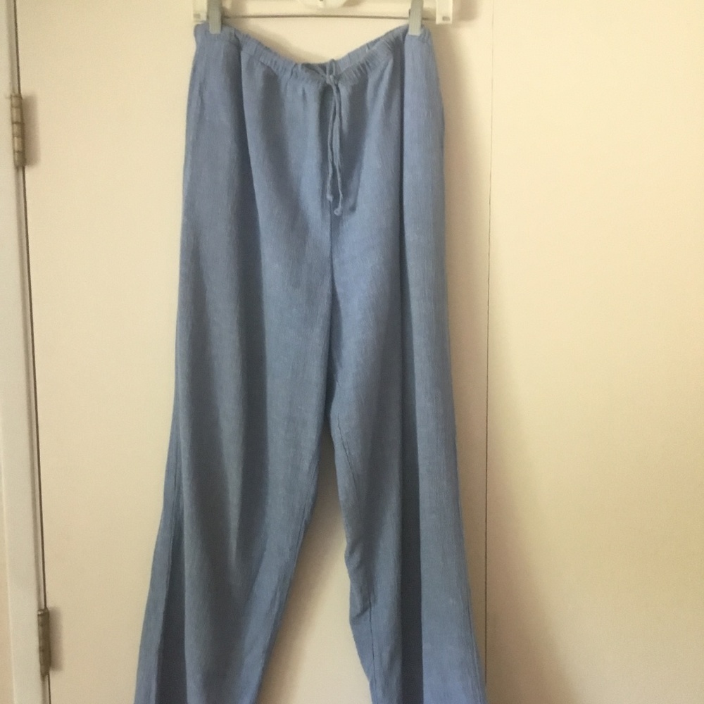 Linen-like pants - Picture 4 of 4